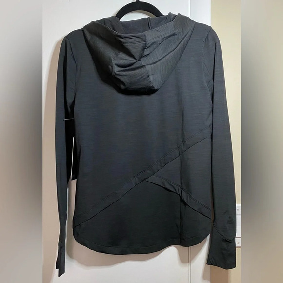 NWT 90 Degree by Reflex Running Pullover Hoodie Charcoal Size Small - Picture 2 of 7